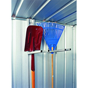 Picture shows 2 shovel racks