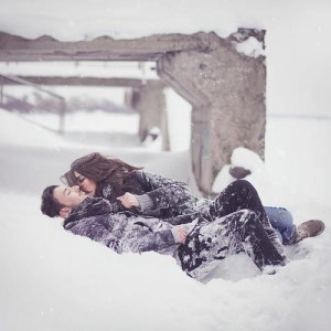 couple, cozy, love, romance, sexy, snow, wild, winter