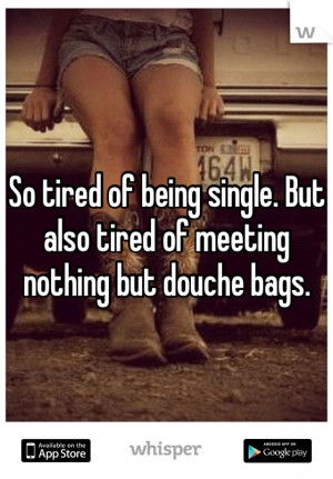 Tired of Being Single Quotes