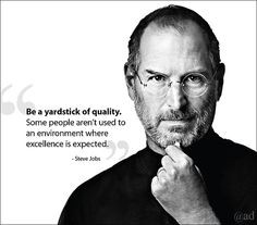 Steve Jobs quote. #vision #excellence www.rsfsecurity.com Rancho Santa ...