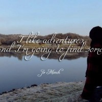 Jo March adventure quote