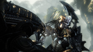 Video Game Aliens Vs. Predator Alien Predator Battle Humans Wallpaper