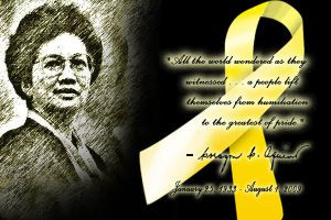 Corazon Aquino by einhayate
