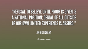 Annie Besant Quotes