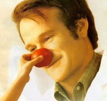 Robin Williams nella locandina di 'Patch Adams'