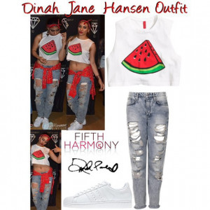 Shirt Watermelon Print Dinah Hansen Jane Fifth Harmony