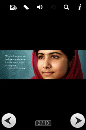 Malala Quotes 1.0 screenshot 1