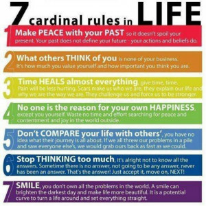 New 7 rules I nees to live by!