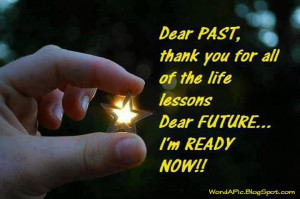 Thank you Past, Welcome to the Future!