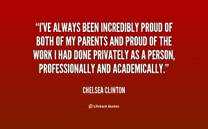 Chelsea Clinton Quotes