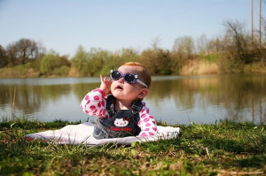 alone, baby, beach, dream, girl, little, love, summer, sun, sunglasses ...