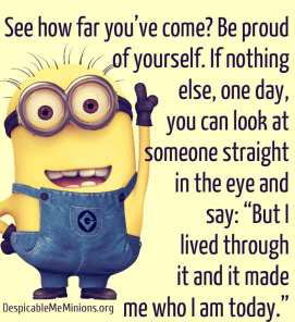 Inspirational Message from Minions