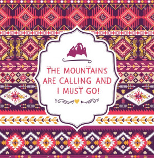 Navajo seamless colorful tribal pattern with quotes on labels Art ...