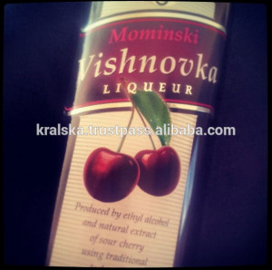 Mominska Sour Cherry (Vishnovka) liqueur - 15% ABV - 700ml. square ...
