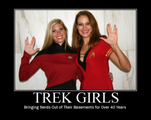 ... star trek girls bringing nerds out of their basement for over 40 years