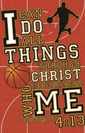 do all things through Christ who strengthens me!;)