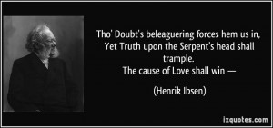 More Henrik Ibsen Quotes