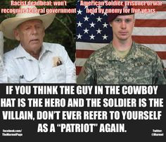 Bundy v. Bergdahl. Don't judge Bergdhal until you have heard his side ...