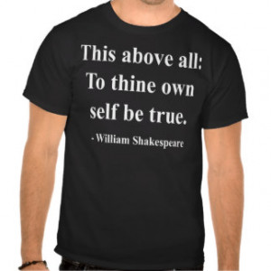 Shakespeare Quotes T-shirts & Shirts