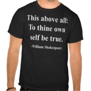 Shakespeare Quotes T-shirts & Shirts