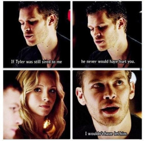 Klaus and Caroline - The Vampire Diaries - Klaroline Moment