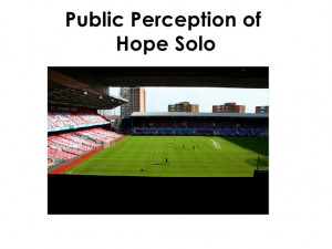 Public Perception of Hope Solo
