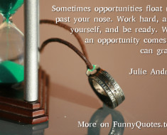 Funny Motivational Quote By Julie Andrews