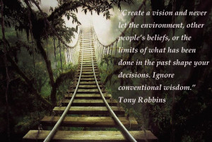 Raise your standards for the one thing over which you have complete ...