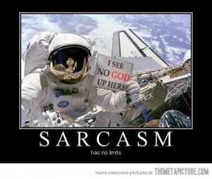Funny photos funny astronaut God sign