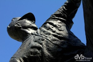 Juan Marichal statue outside of AT&T Park, San Francisco, California ...