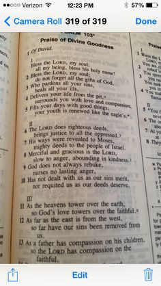Psalm 103-- 1-24-14 More