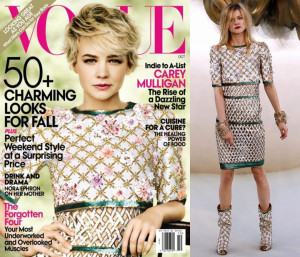 Carey Mulligan covers US Vogue