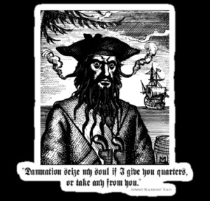 jeastphoto › Portfolio › Pirate Blackbeard - Quote
