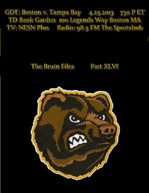 Boston Bruins v. Tampa Bay Lightning - 4/25/13 - 730P ET - NESN+ (TV ...