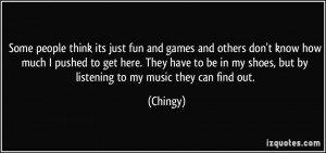 More Chingy Quotes