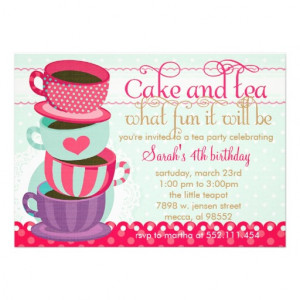 fun_pink_and_blue_cute_cups_tea_birthday_party_invitation ...