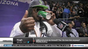 Marshawn Lynch’s Line of the Week: “I’m Just Here So I Won’t ...
