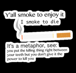 ... › Portfolio › Alaska Young/ Augustus Waters quote about smoking