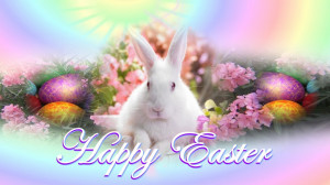 Happy Easter Bunny Background HD Wallpaper. We provides free to ...