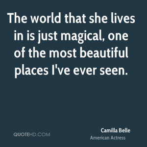 Camilla Belle Quotes