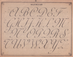Cursive Letters Wallpaper