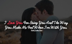 Love Quotes | Love You Forever You Mine Always ~ Rick Quotes | We ...