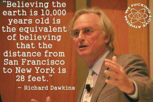 Richard Dawkins on the ridiculousness of creationism
