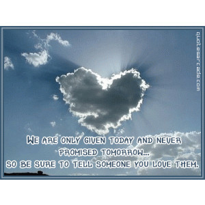 Heart Shaped Cloud Love Quotes - Love Quotes Scarves