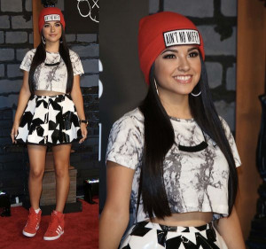 Becky G in Adidas Sneakers