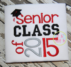 Senior Class of 2015 Embroidery