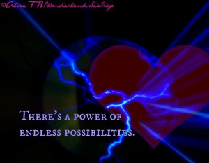 Endless possibilities quote via Alice in Wonderland's TeaTray at www ...