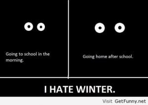 Hate Winter Quotes
