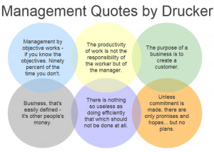Project Mmanagement Quotes (Drucker)
