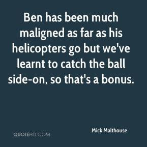 Maligned Quotes